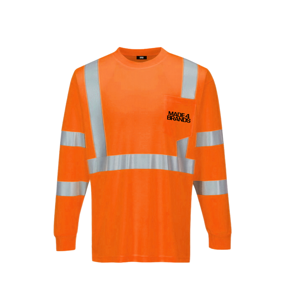 ProLite Hi-Vis Long Sleeve Work Tee
