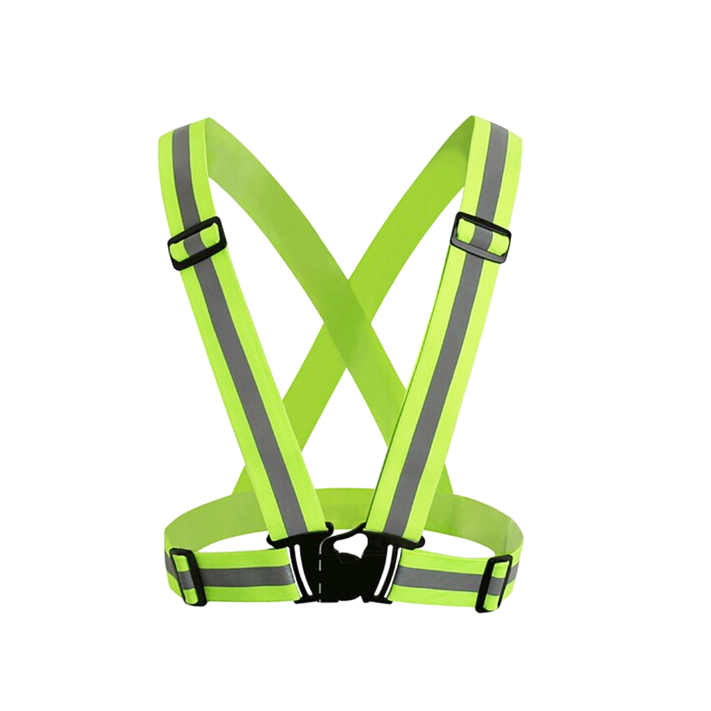 LumiStride Adjustable Reflective Vest