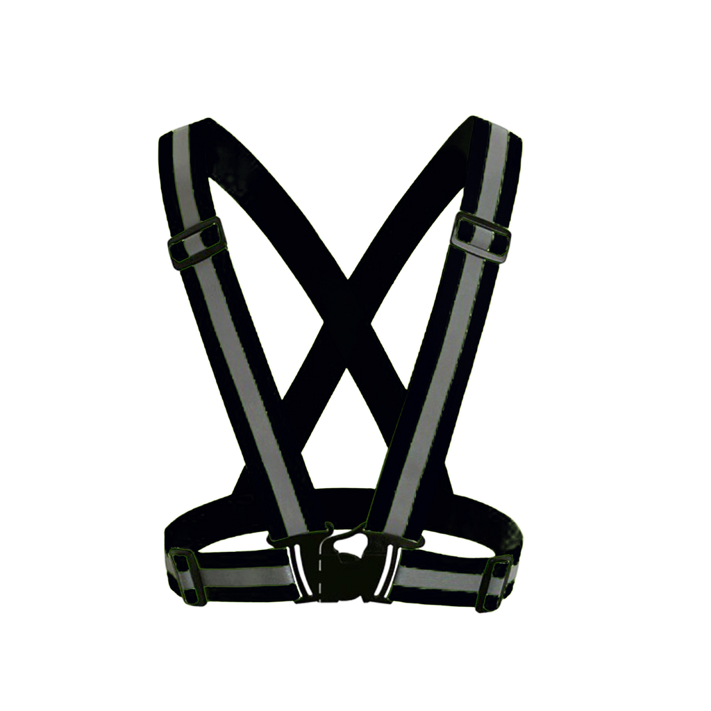 LumiStride Adjustable Reflective Vest