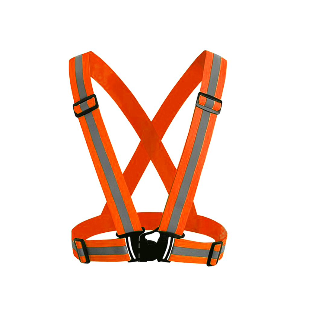 LumiStride Adjustable Reflective Vest