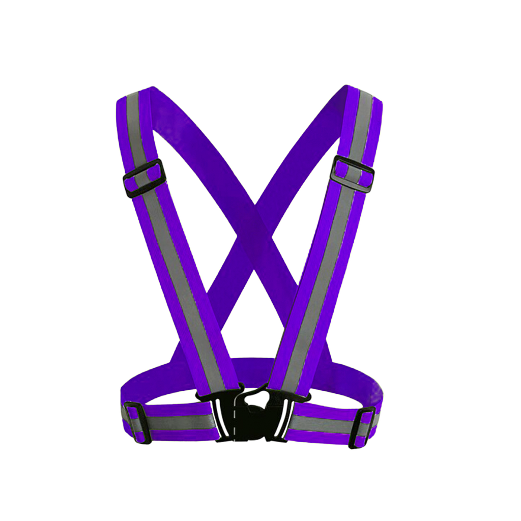 LumiStride Adjustable Reflective Vest