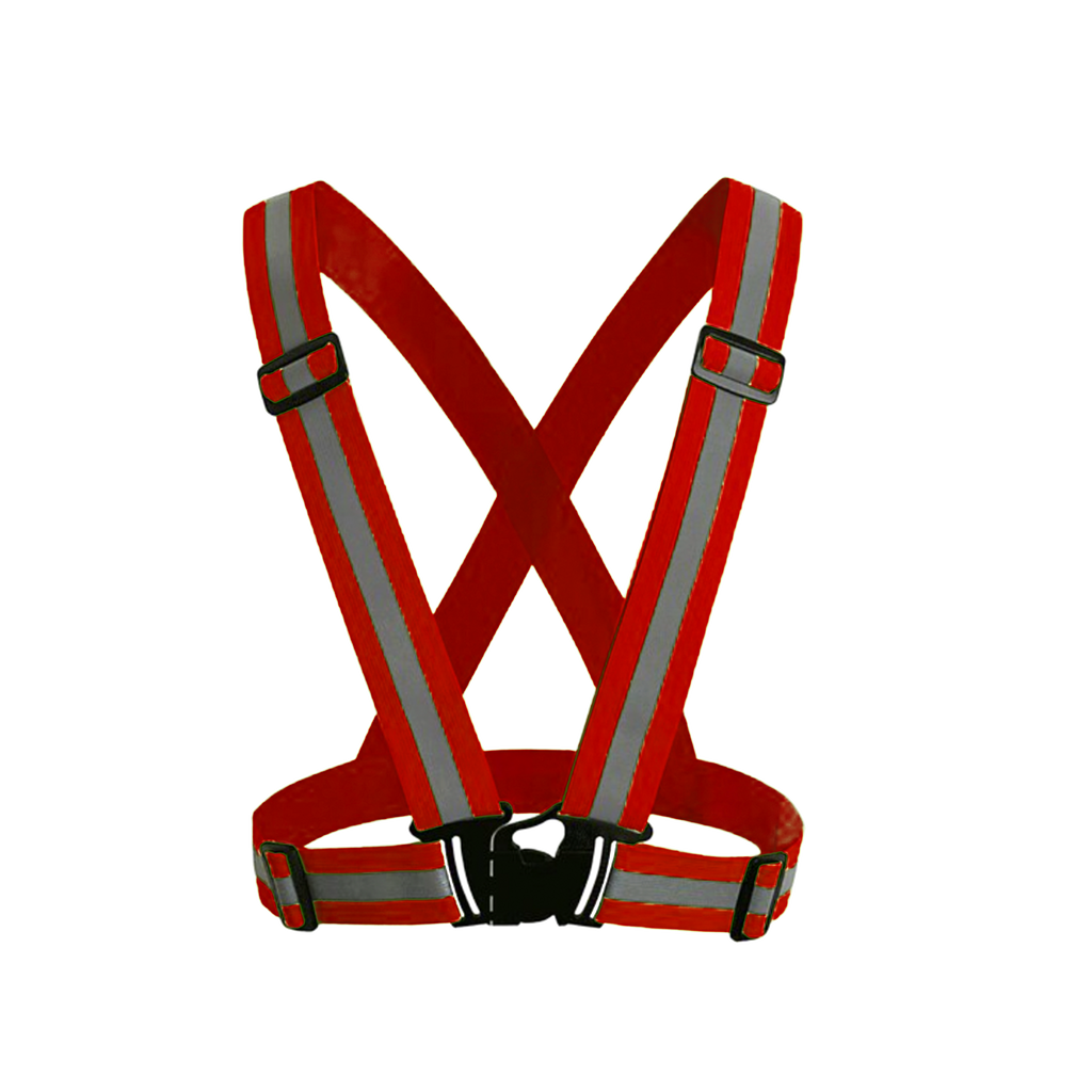 LumiStride Adjustable Reflective Vest