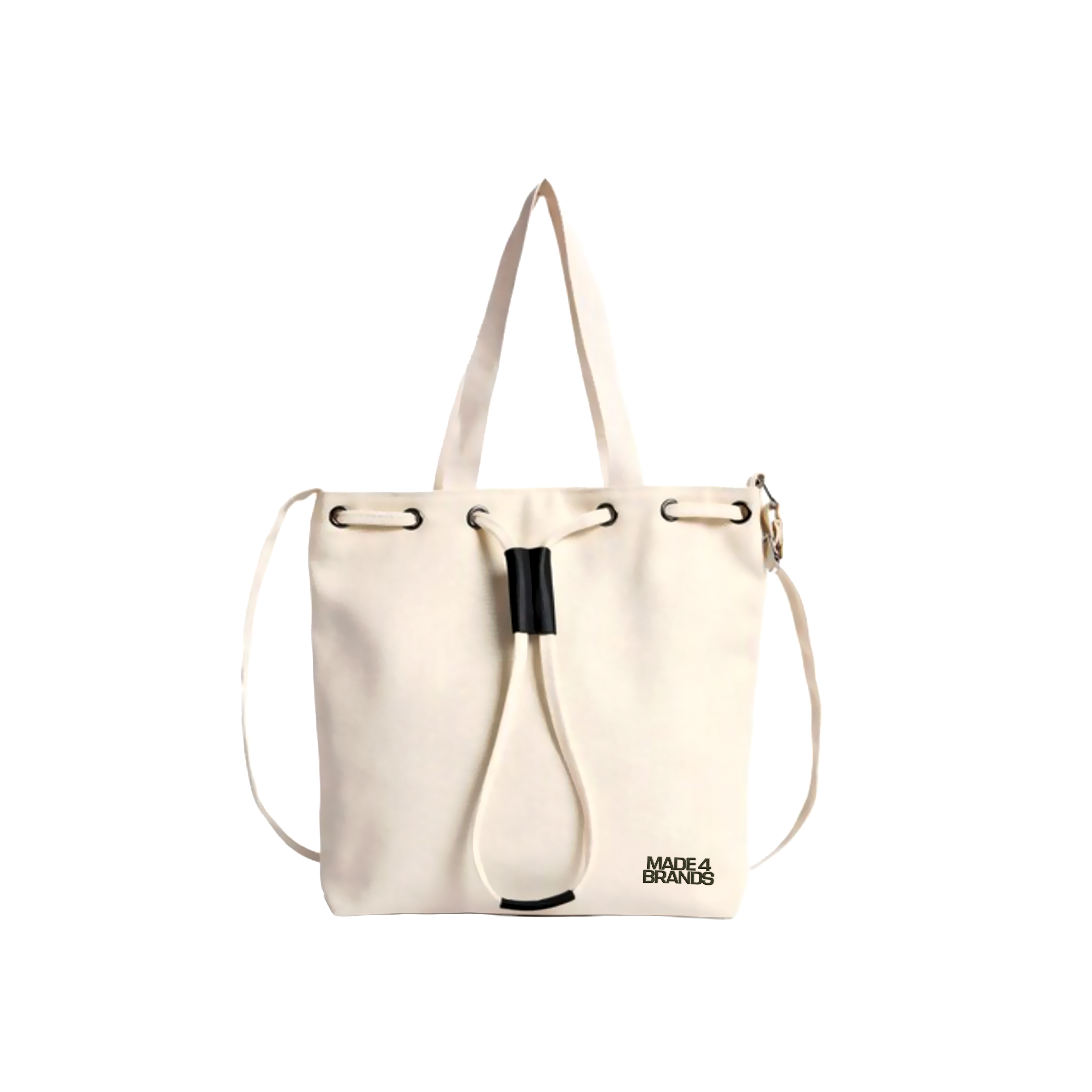 UrbanEase Canvas Drawstring Bucket Bag
