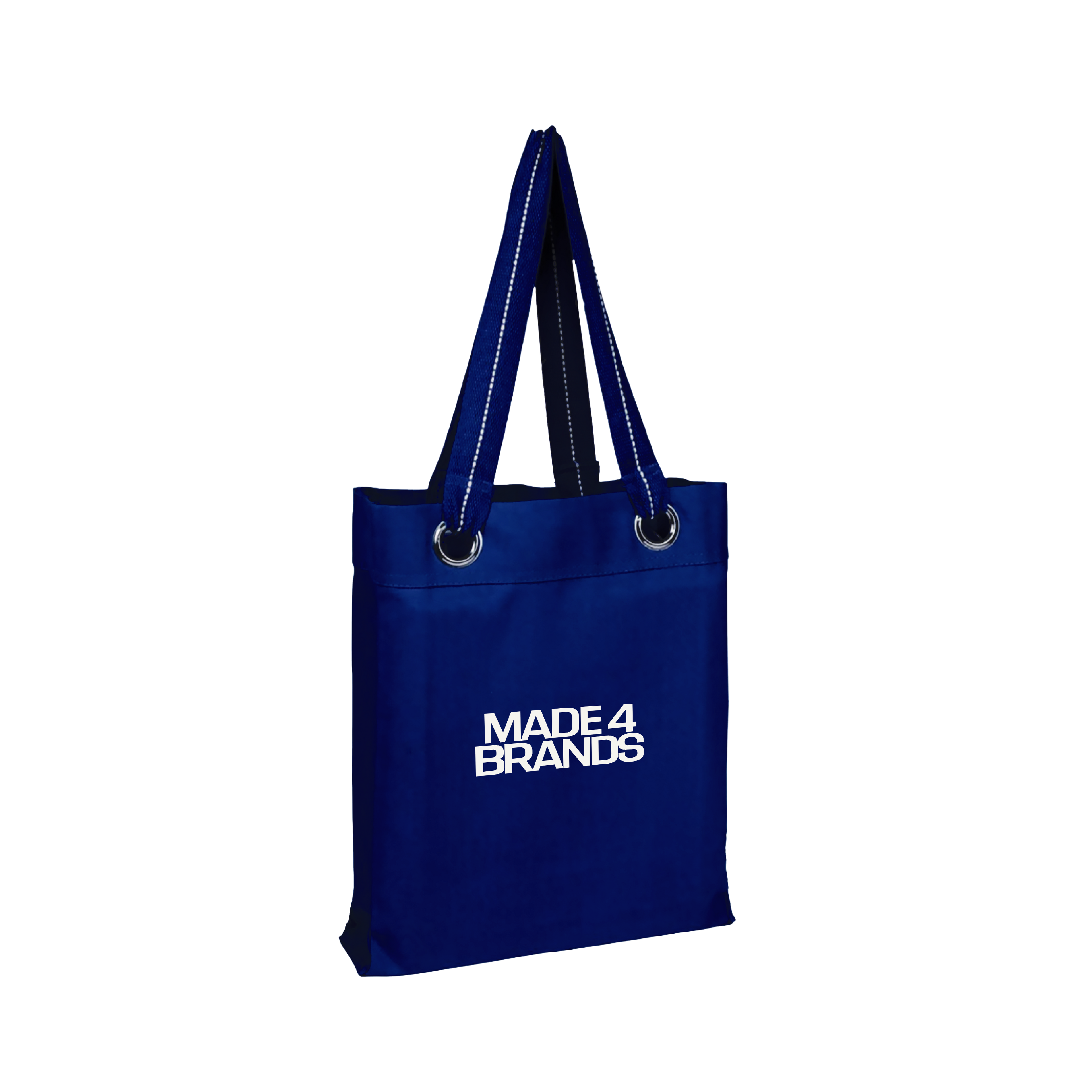 HarborStripe Heavy Canvas Grommet Tote