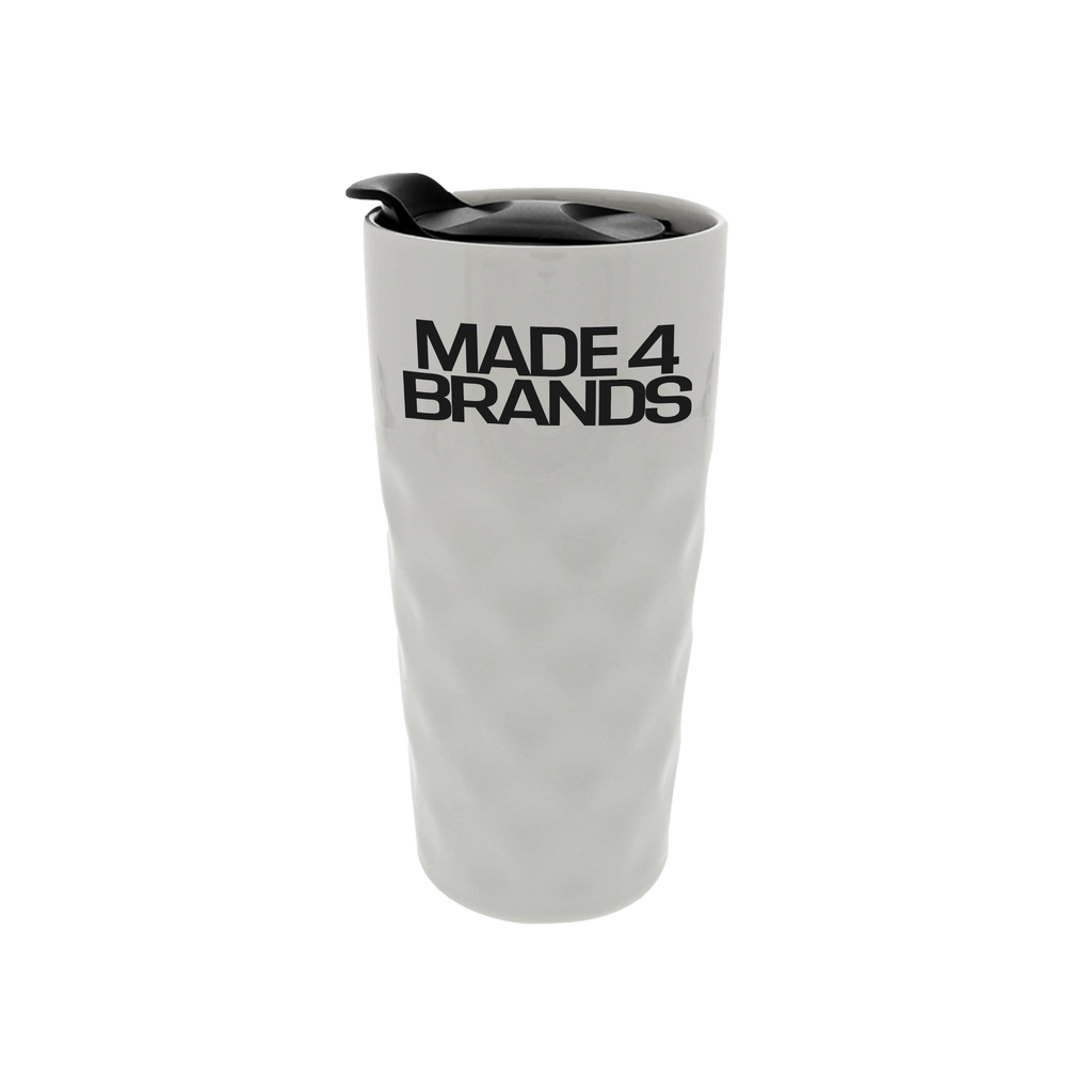 15 oz. Double-Wall Ceramic Travel Mug