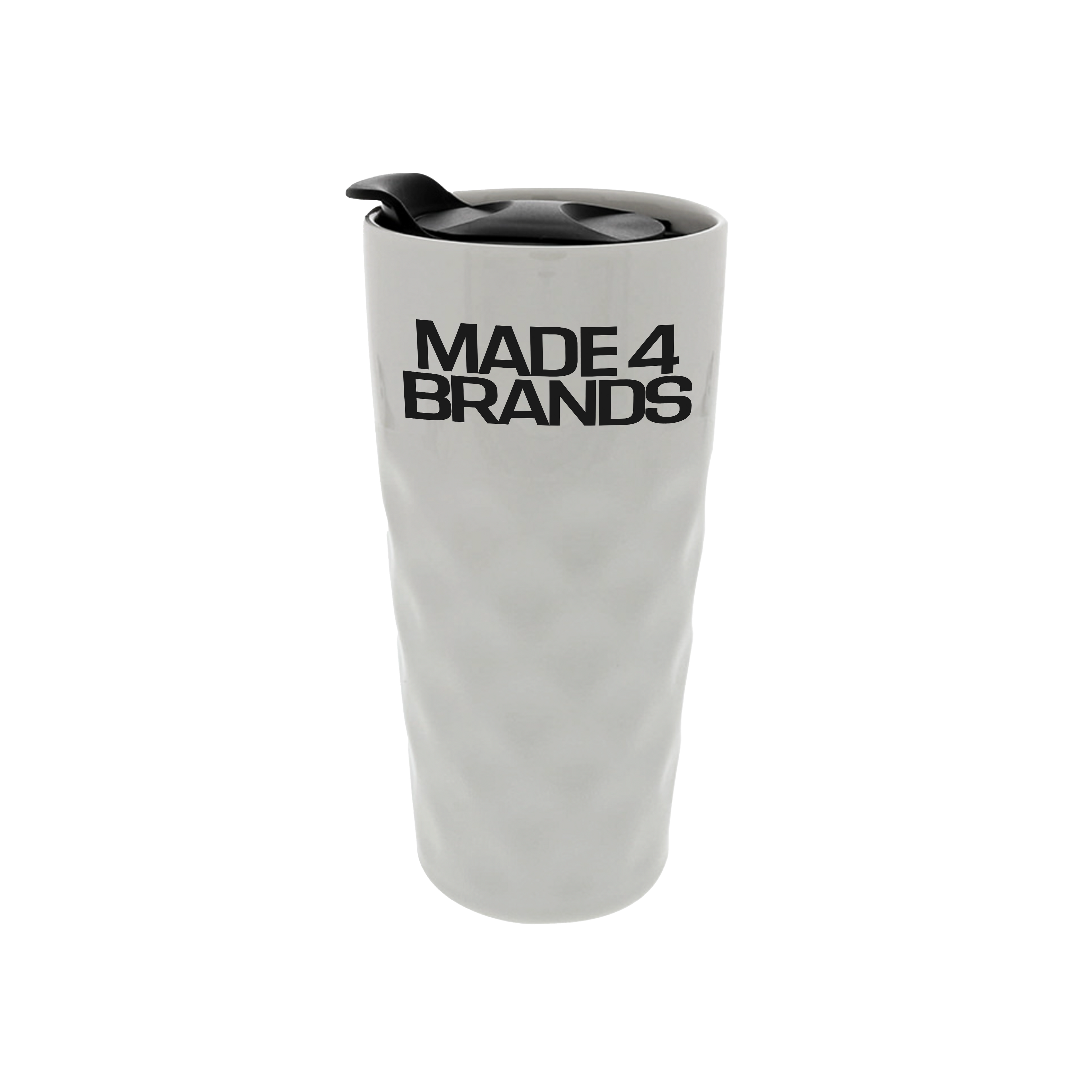 15 oz. Double-Wall Ceramic Travel Mug